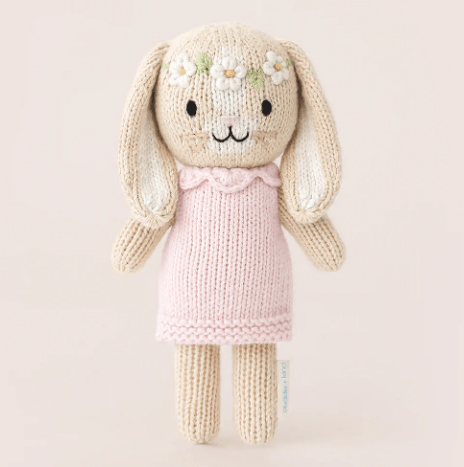 Cuddle + Kind Tiny Hannah the bunny (blush) Dolls Cuddle + Kind   