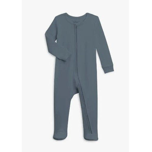 Colored Organics Peyton Zipper Sleeper Harbor Footie Colored Organics   