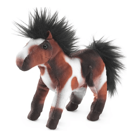 Folkmanis Finger Puppet - Mini Horse Finger Puppet Folkmanis   