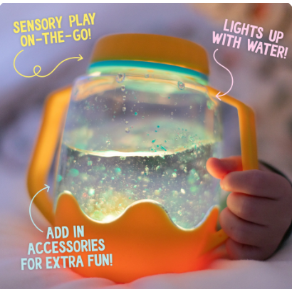 Glo Pals Sensory Jar Bath Time Glo Pals   