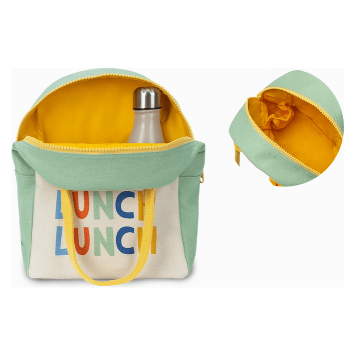 Fluf Zipper Lunch Bag - Triple Lunch  Fluf   