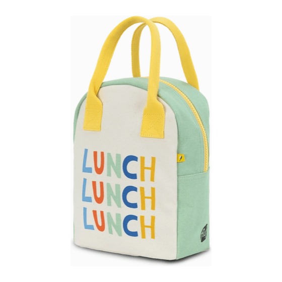 Fluf Zipper Lunch Bag - Triple Lunch  Fluf   