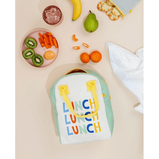 Fluf Zipper Lunch Bag - Triple Lunch  Fluf   