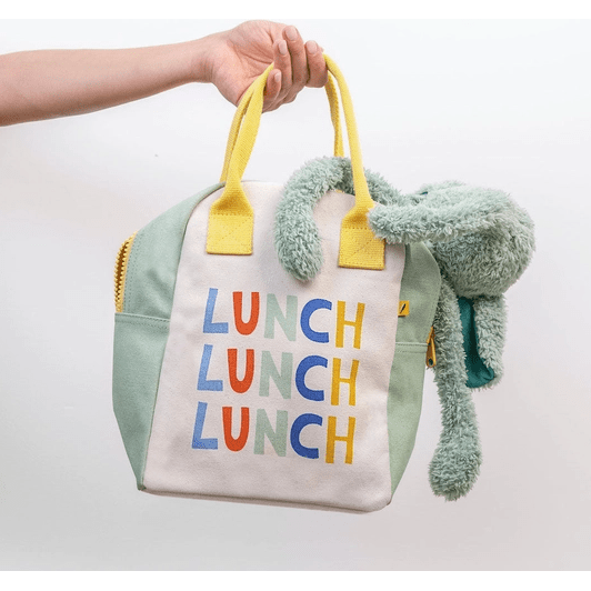 Fluf Zipper Lunch Bag - Triple Lunch  Fluf   