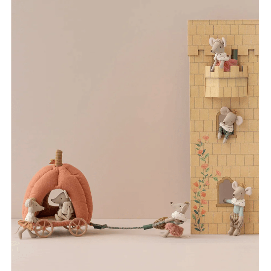 Maileg Pumpkin Carriage, Mouse Dollhouses and Access. Maileg   