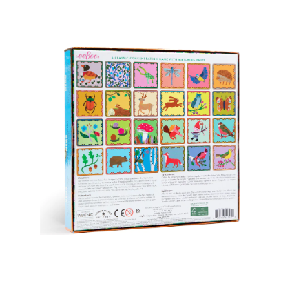 eeBoo Woodland Memory & Matching Game Puzzles & Mazes eeBoo   