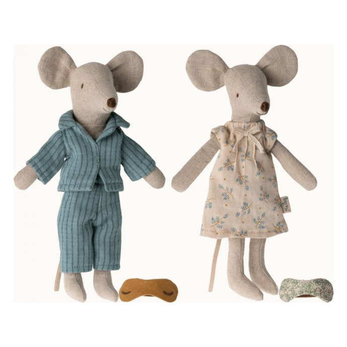 Maileg Mum & Dad In Cigar Box-2023 Dolls Maileg   