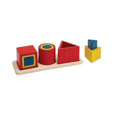 Plan Toys Nesting Puzzle - Unit Plus Puzzle and Educational Plan Toys   