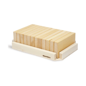 Ocamora Large Wooden Boards: Natural Wooden Toys Ocamora   