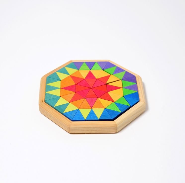 Grimm's Small Octagon Puzzle Wooden Toys Grimm's   