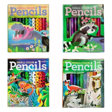 eeBoo Small Animals in Wild Pencils Colored Pencils eeBoo   