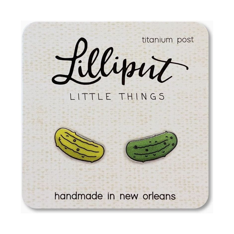 Lilliput Pickle Earrings Apparel Accessories Lilliput Little Things