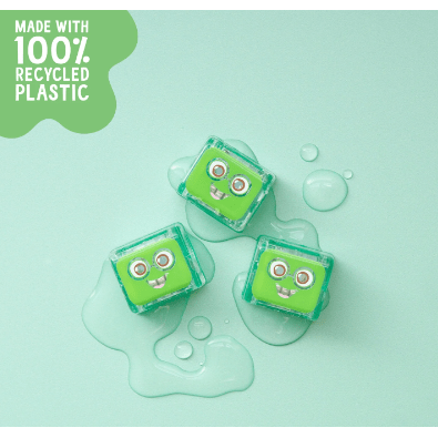 Glo Pals 4 Pack - Green Pippa Bath Time Glo Pals   