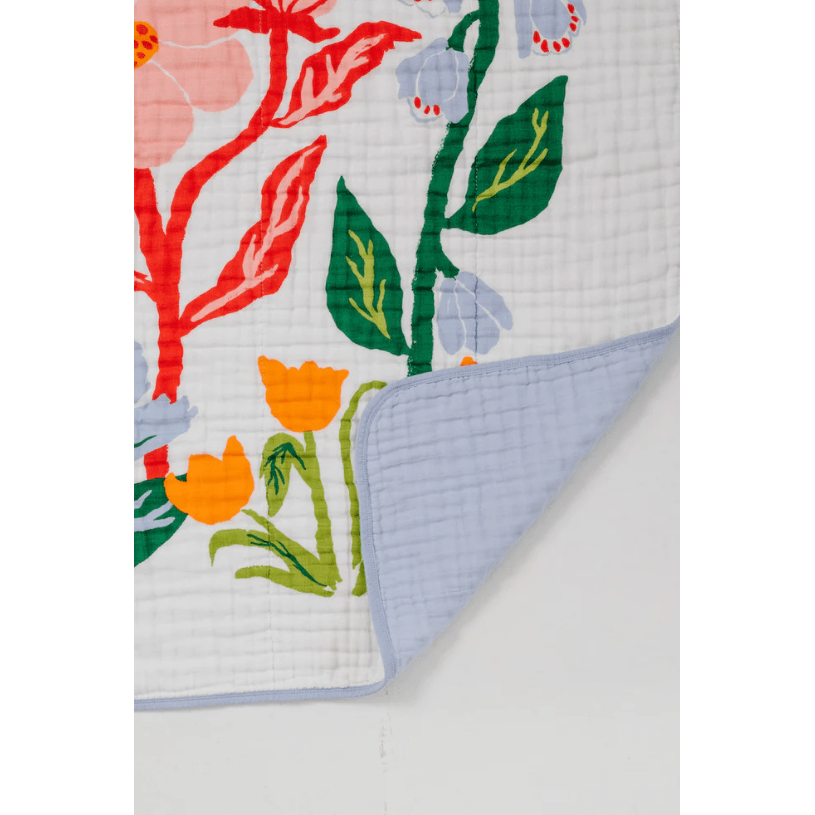 Clementine Kids Cottage Garden Quilt Swaddles & Blankets Clementine Kids   