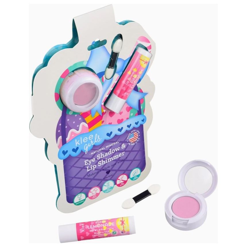 Klee Naturals- Easter Eye Shadow & Lip Shimmer Set- Raindrop Shimmer Natural Toiletries Klee Naturals   