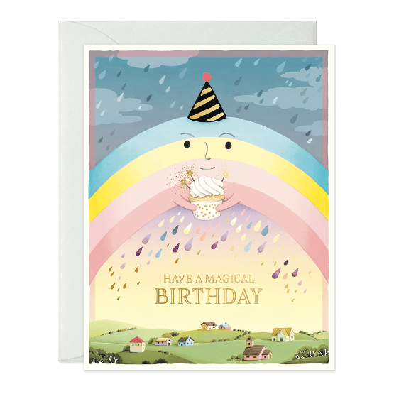 Baby & Birthday Greeting Cards -Joojoo Paper Greeting cards The Natural Baby Company Rainbow Birthday  