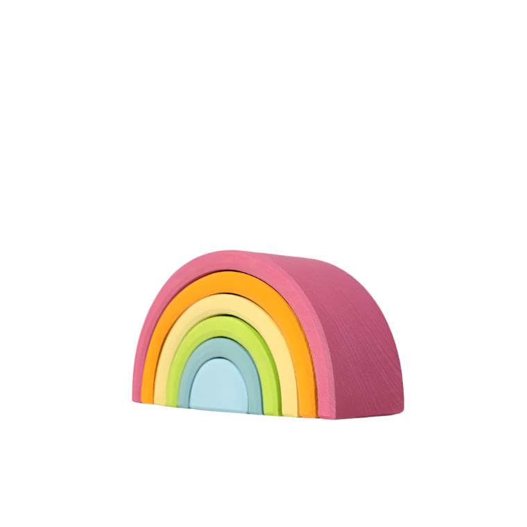 Grimm's Rainbow Pastel Rainbow Tunnels Grimm's   