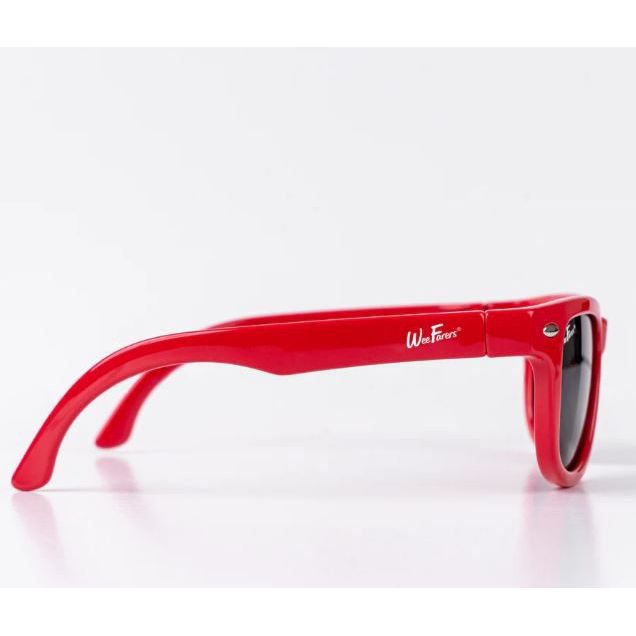 WeeFarers Polarized Sunglasses - Popsicle Red Sunglasses WeeFarers   