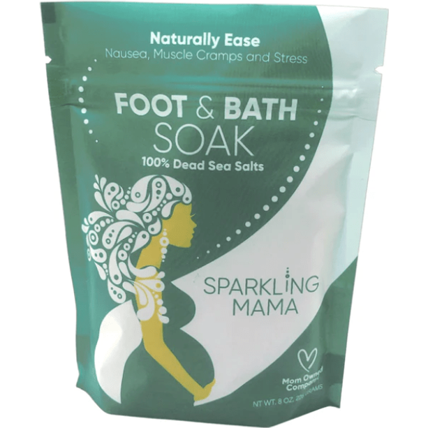 Sparkling Mama Dead Sea Salt Foot and Bath Soak Natural Toiletries Sparkling Mama   