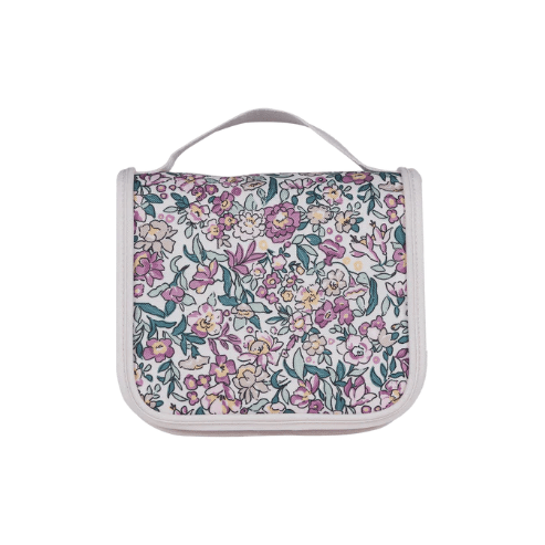 Olli Ella See-Ya Wash Bag- Wildflowers Suitcase Olliella   