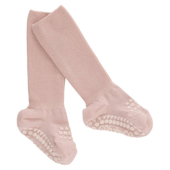 GoBabyGo Non-Slip Socks Bamboo Fiber - Soft Pink Socks GoBabyGo   