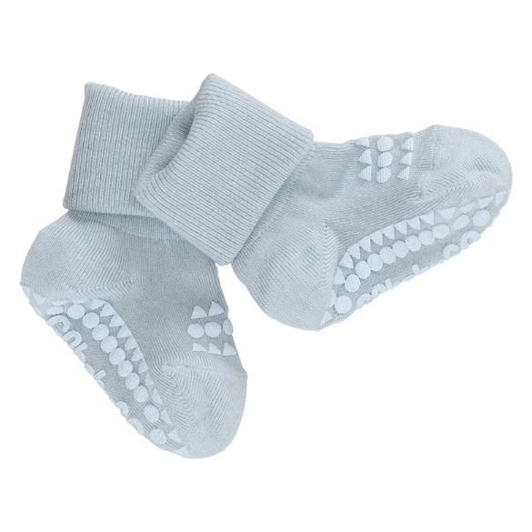 GoBabyGo Non-Slip Socks Bamboo Fiber -Sky Blue Socks GoBabyGo   