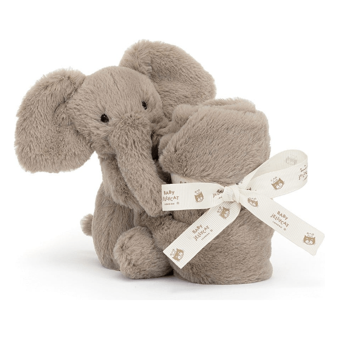 Jellycat Smudge Elephant Soother Gift Box Baby Jellycat Jellycat   