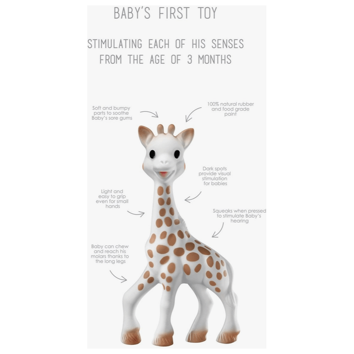 Sophie la Girafe White Box- Classic Pacifiers and Teething Sophie la Girafe   