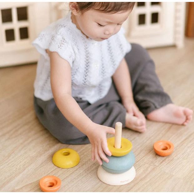 Plan Toys - Stacking Ring - Cups Baby Toys Plan Toys   