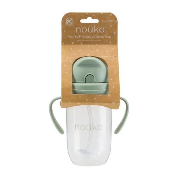 Noüka Non-Spill Weighted Straw Cup 9 oz Mealtime Noüka   