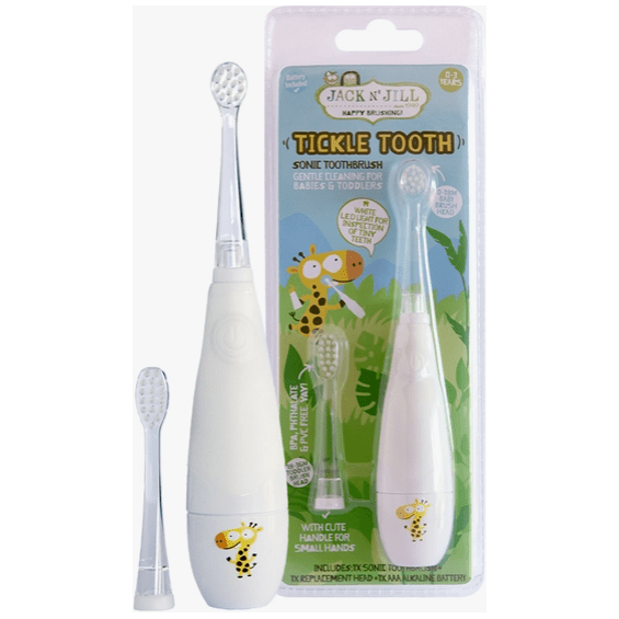 Jack N' Jill Tickle Tooth Sonic Toothbrush Natural Toiletries Jack N' Jill   