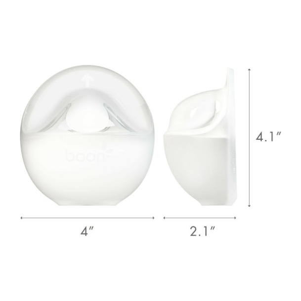 Boon TROVE Passive Silicone Pump 2 Pack with Carry Bag Breastfeeding Boon   