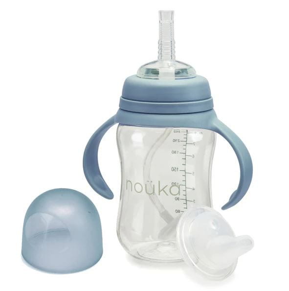 Noüka Transitional Sippy/Weighted Straw Cup Mealtime Noüka Wave  