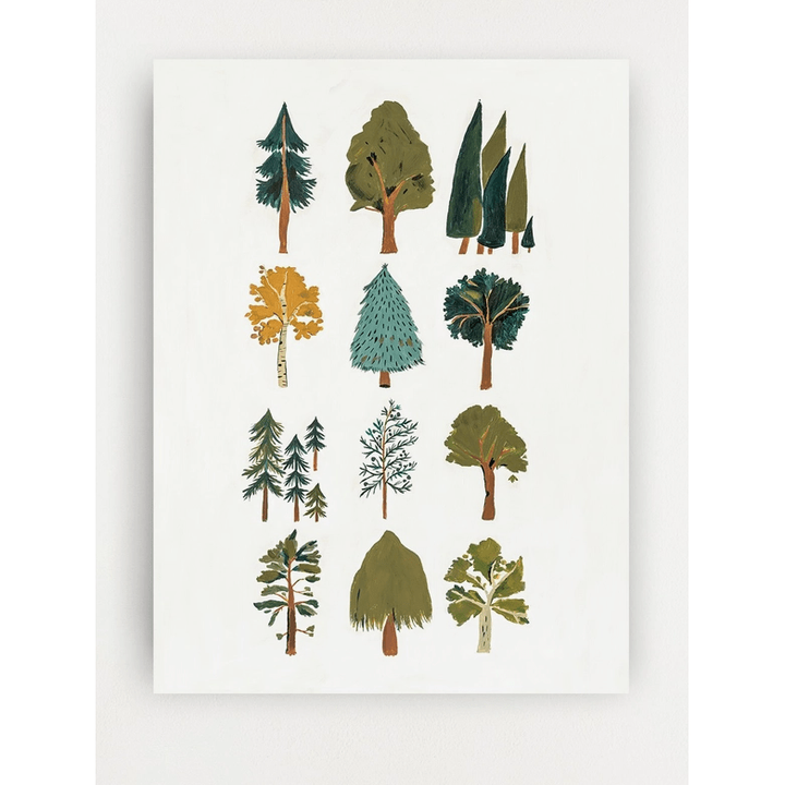 Clementine Kids Forest Trees Art Nursery Decor Clementine Kids   