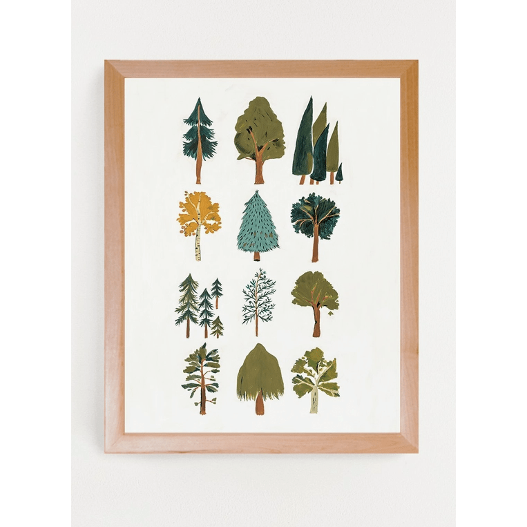 Clementine Kids Forest Trees Art Nursery Decor Clementine Kids   