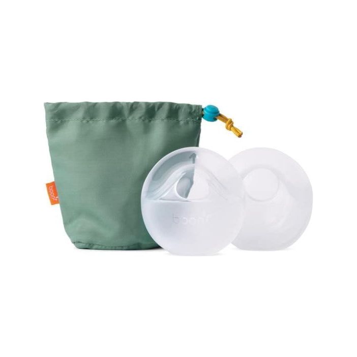 Boon TROVE Passive Silicone Pump 2 Pack with Carry Bag Breastfeeding Boon   