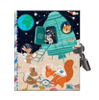 eeBoo Very Small Journal Victoria Journal eeBoo Visit to the Moon  