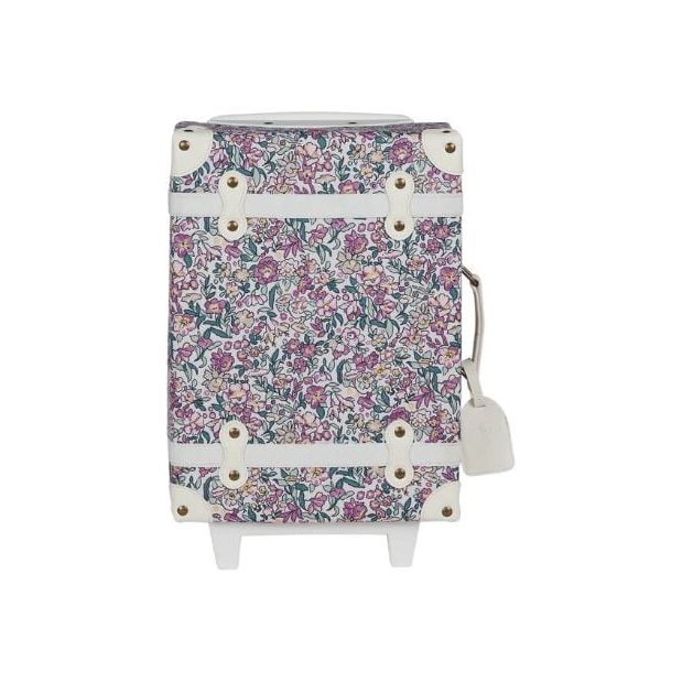 Olli Ella See-Ya Suitcase- Wildflowers Suitcase Olliella   