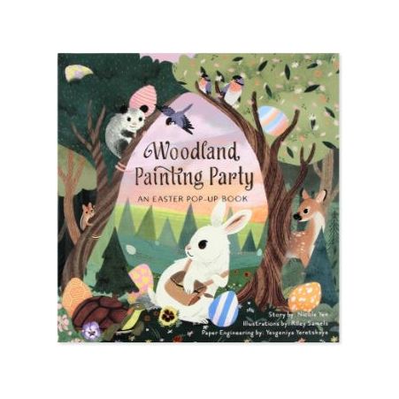 Up with Paper Pop Up Book - Woodland Painting Party Books Jumping Jack Press   