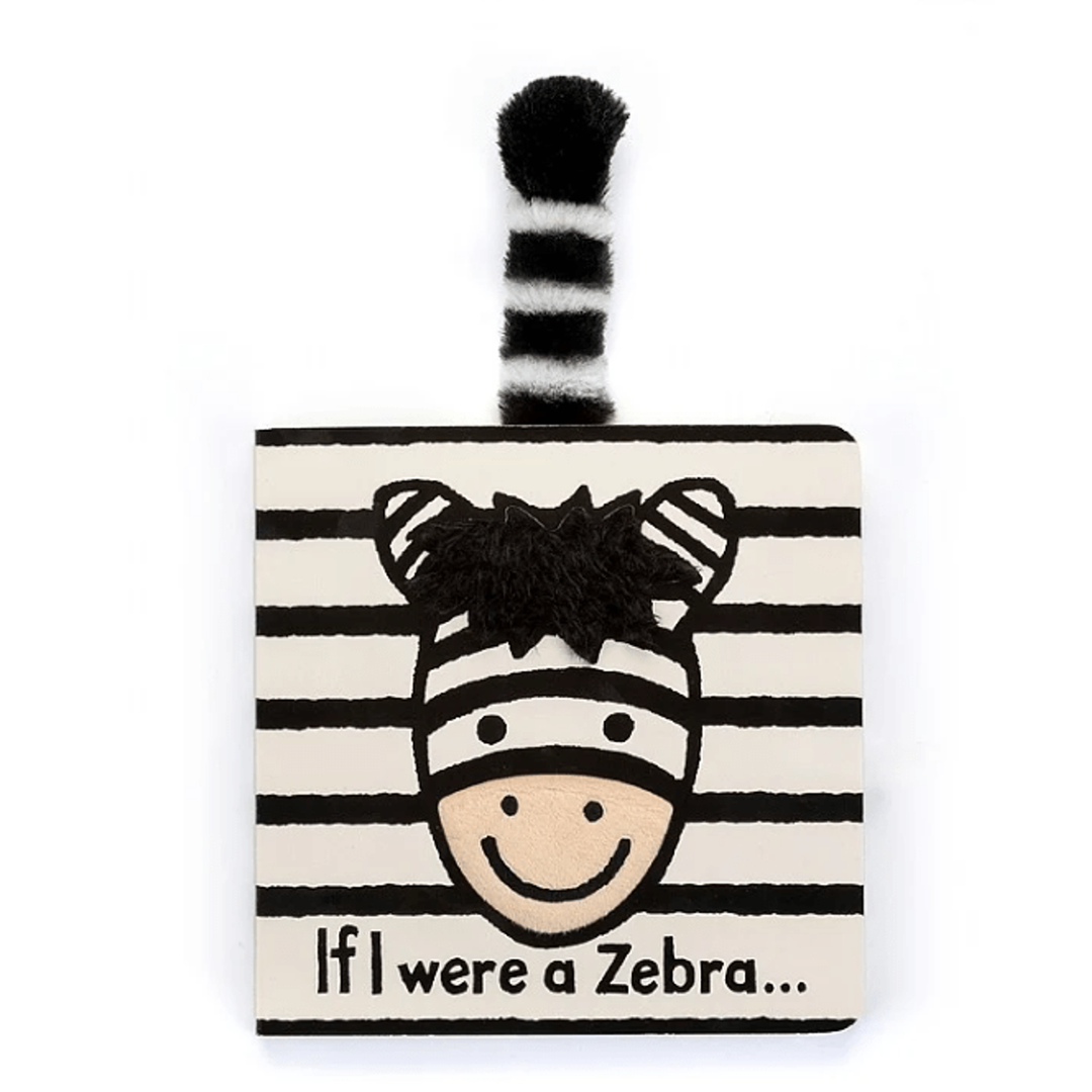 Jellcat If I Were a Zebra Book Books Jellycat   