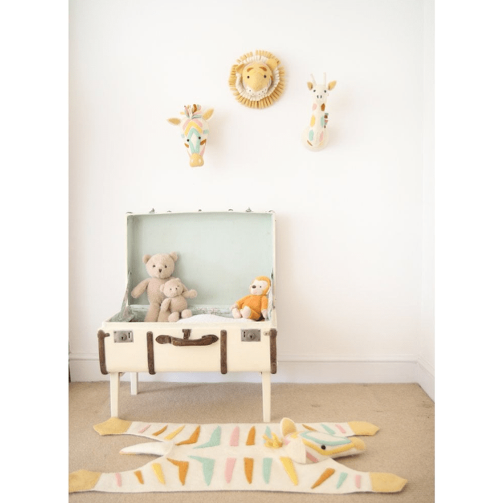 Fiona Walker Mini Natural Pastel Tiger- Sand Nursery Decor Fiona Walker   