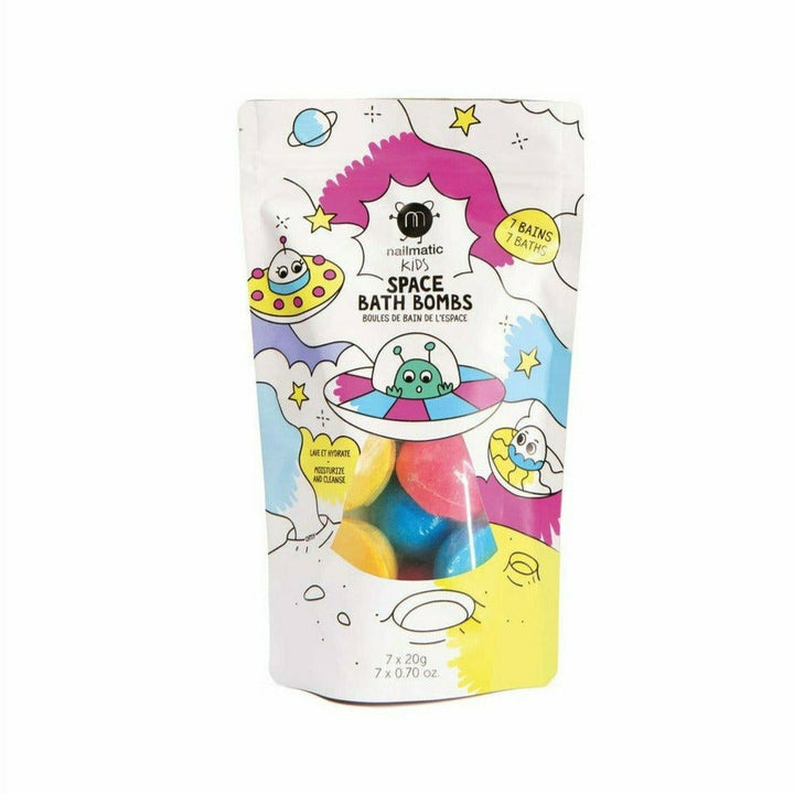 Nailmatic Kids Space Bath Bomb Natural Toiletries Nailmatic Kids   