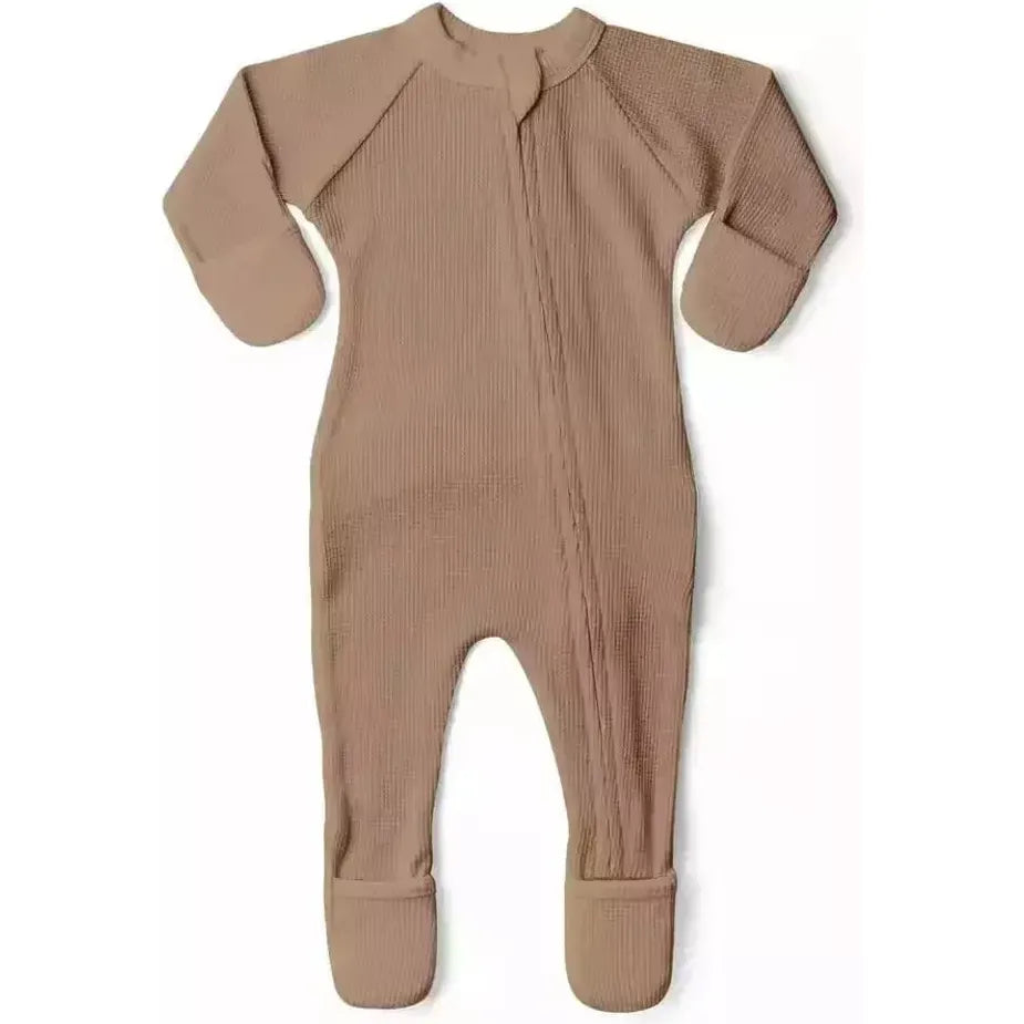 Goumi Footies 3-6M Footie Goumikids 3-6 M Natural 