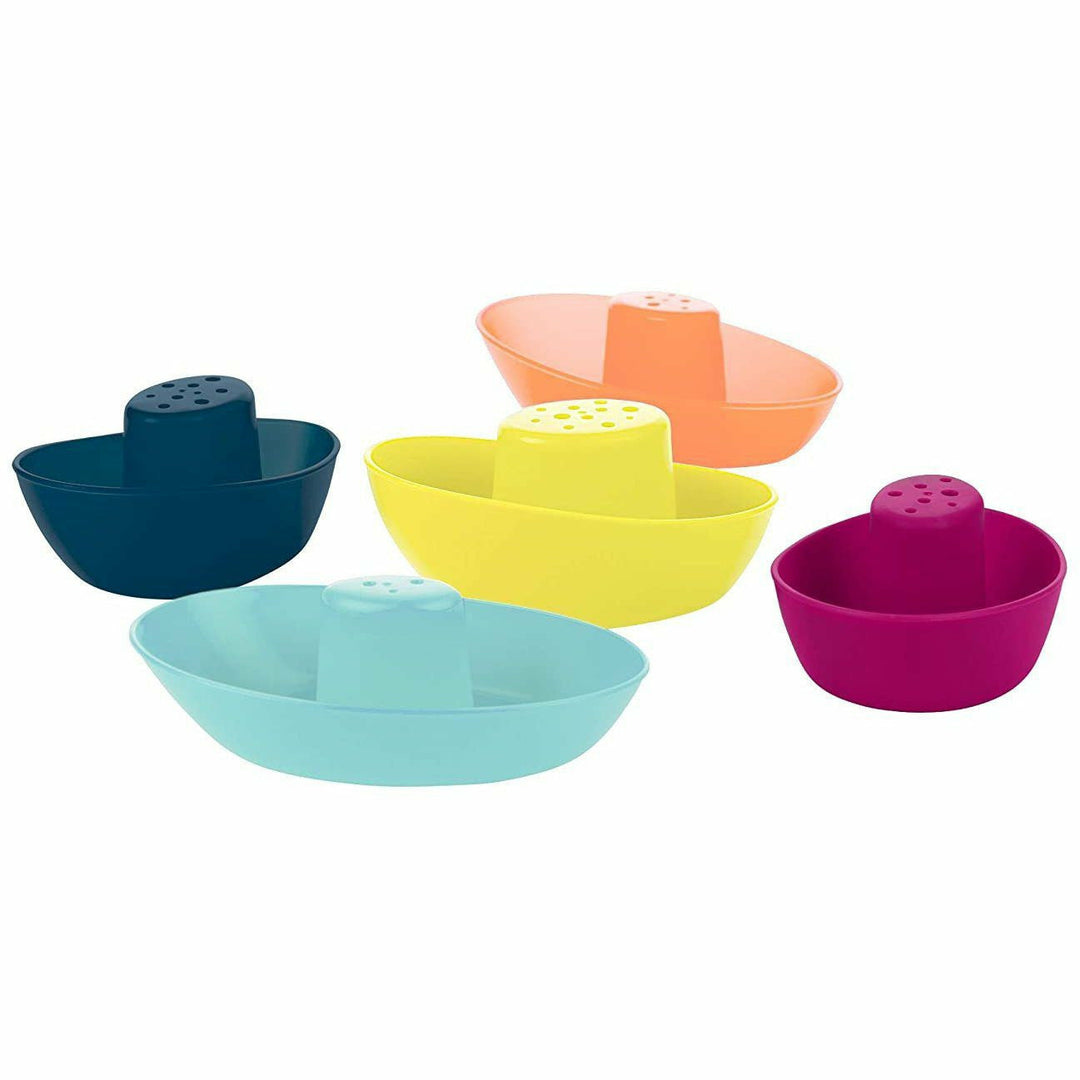 Boon Fleet Stacking Boats - Blue Multi Bath Time Boon   