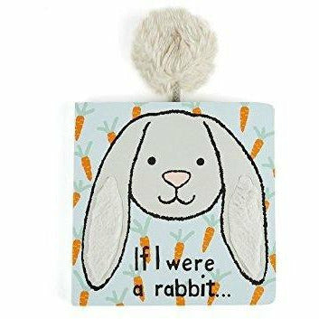 Jellycat If I were a Rabbit (grey) Book Books Jellycat   