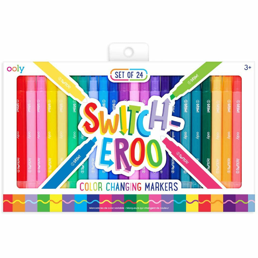 Ooly Switch-Eroo Color Changing Markers: Set of 24 Markers Ooly   