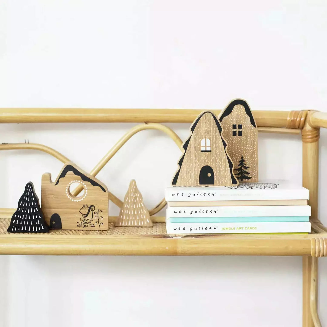 Wee Gallery Woodland Village Wooden Toys Wee Gallery   