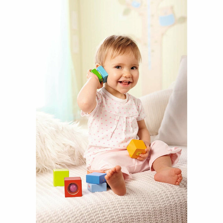 Haba Fun with Sounds Discovery Blocks Toddler And Pretend Play Haba   