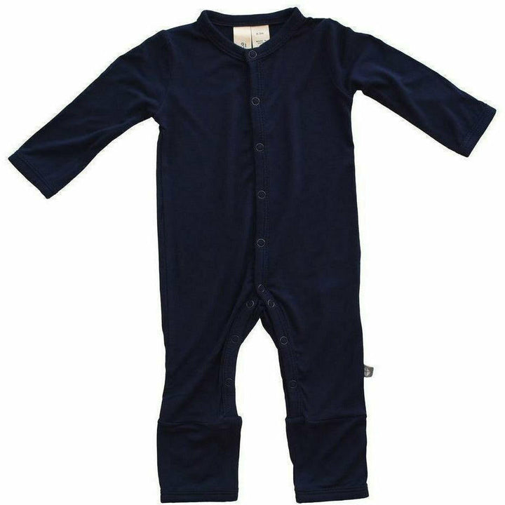 Kyte Baby Solid Snap Romper- 6/12 Months Romper Kyte Baby 6-12M Navy 