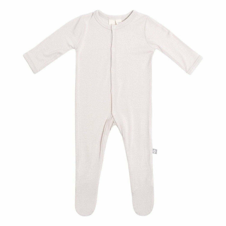 Kyte Baby Solid Snap Footie Footie Kyte Baby NB Oat 